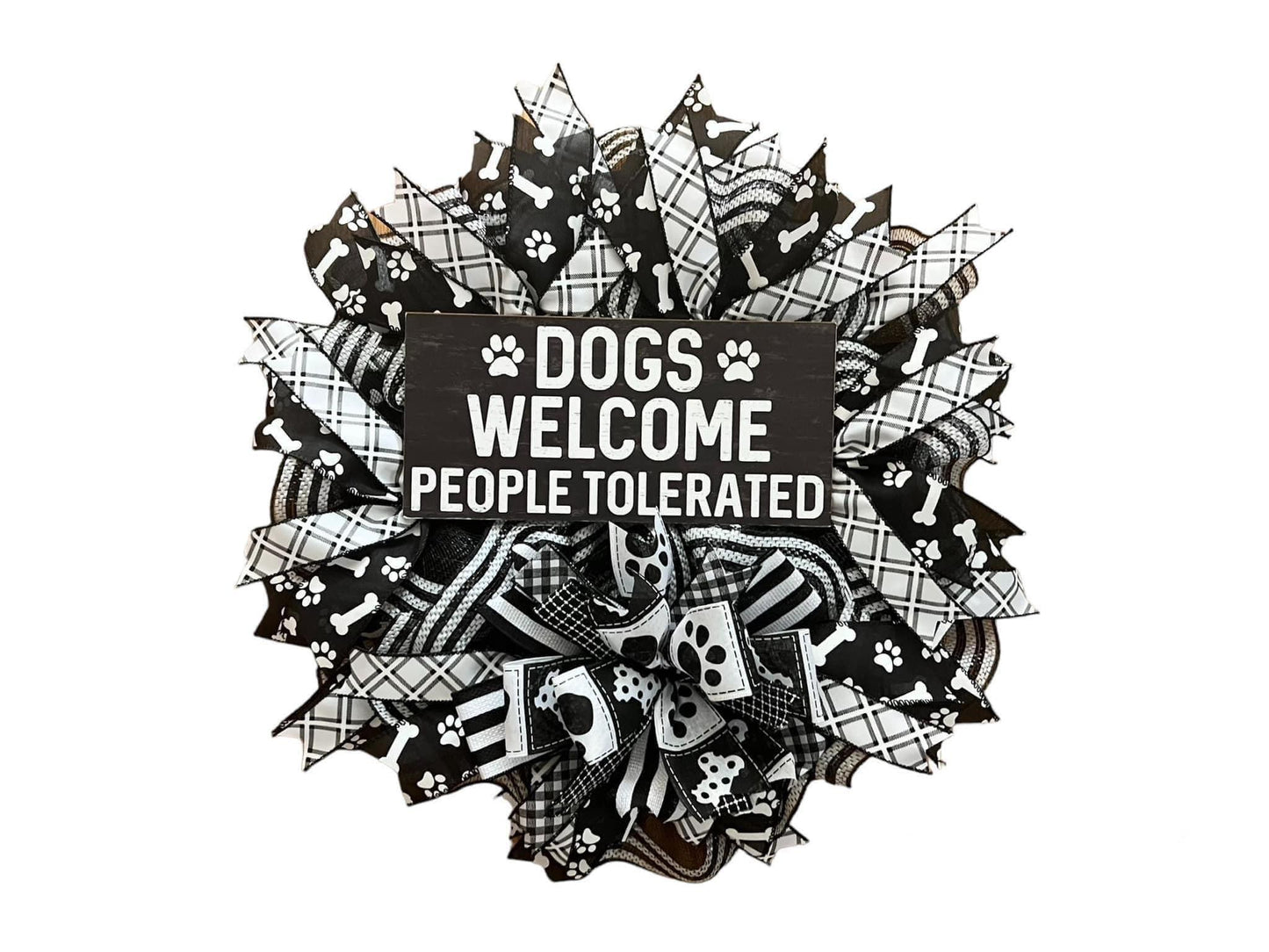 Dogs Welcome People Tolerated